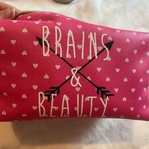 Adorable makeup/accessories bag